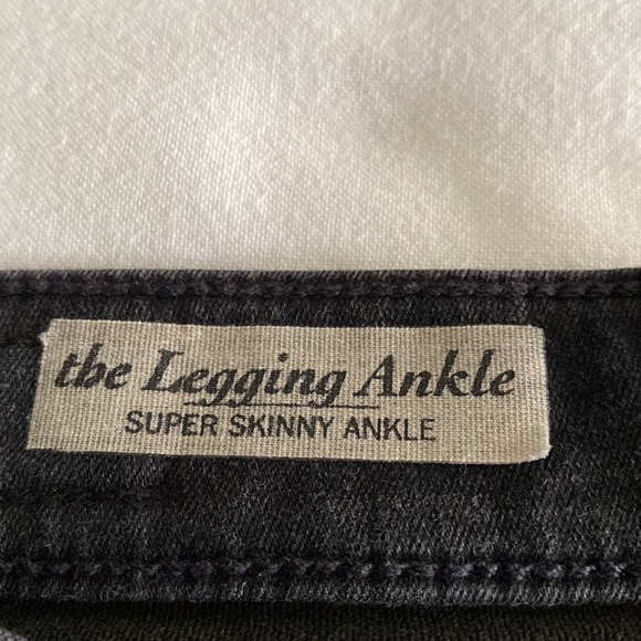 AG Adriano Goldschmied the Legging Ankle Super Skinny Ankle jean in Black wash - Picture 7 of 15